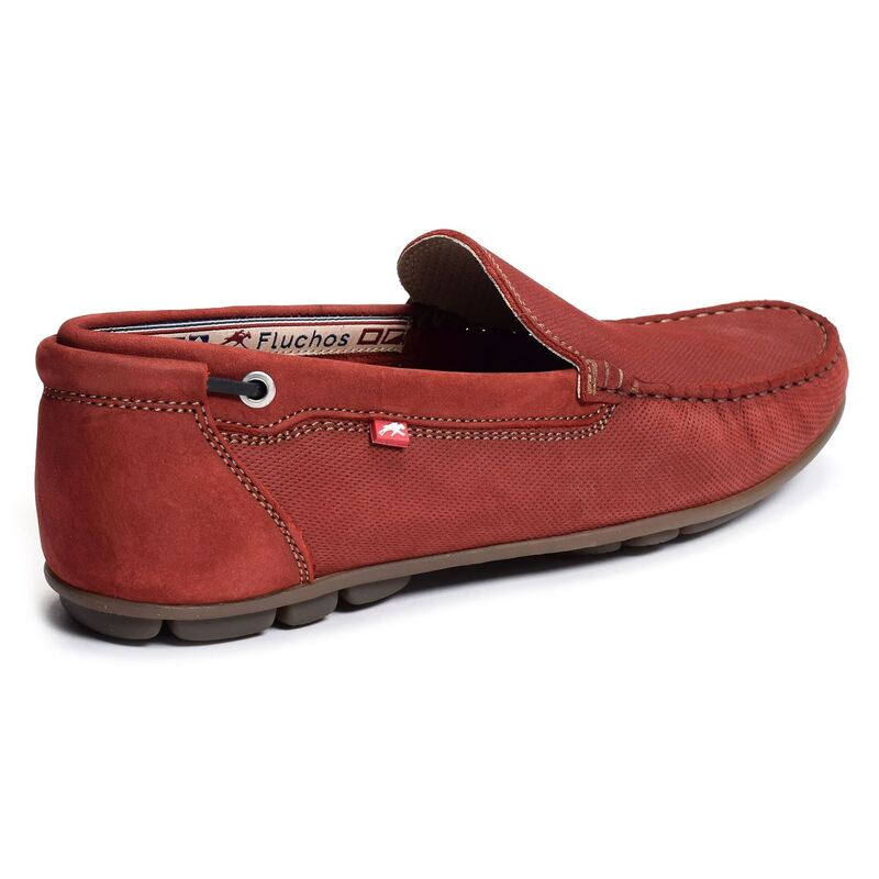 9075 Rouge, Mocassins Fluchos