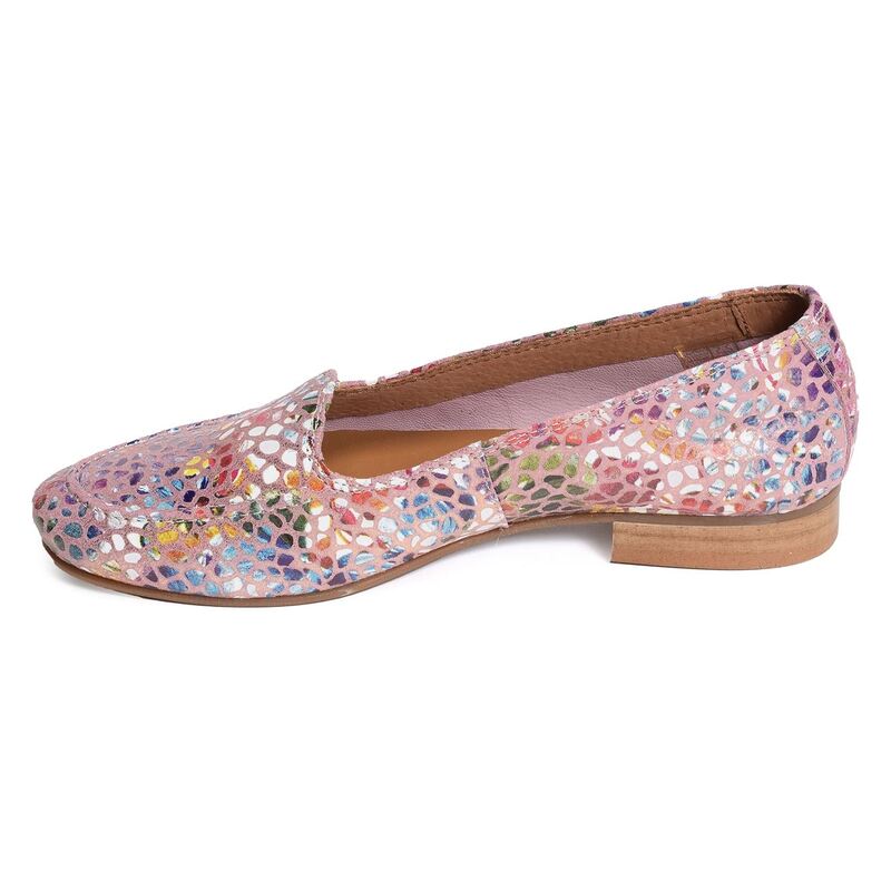 SUAVE Rose Multicolore, Mocassins Folie's