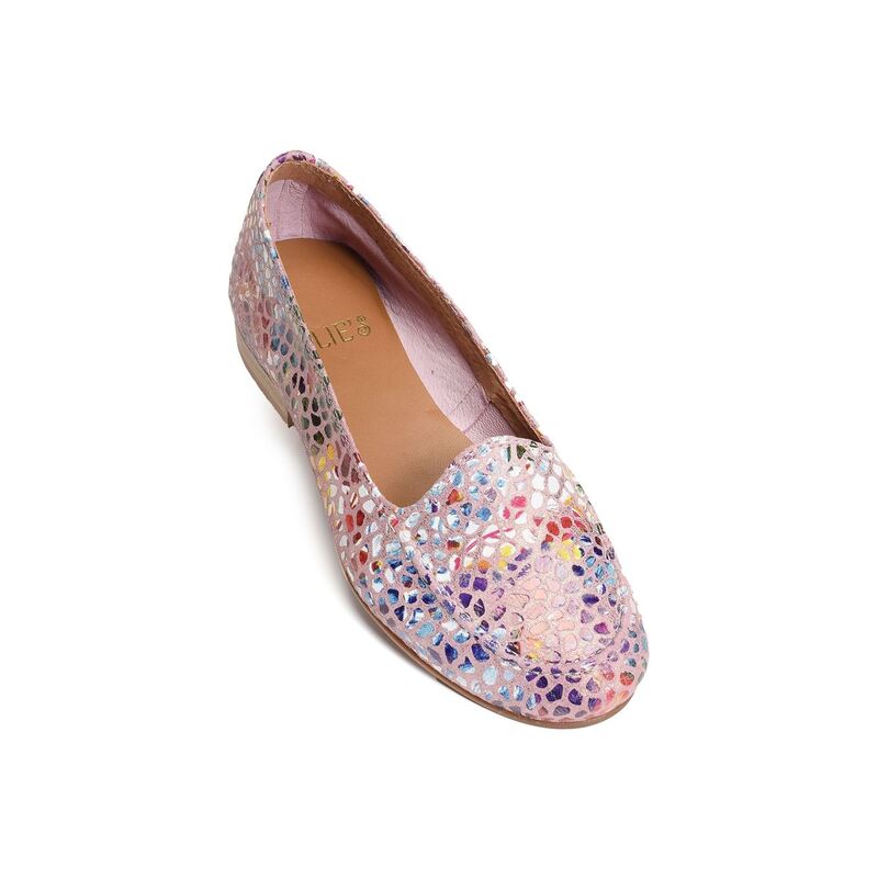 SUAVE Rose Multicolore, Mocassins Folie's