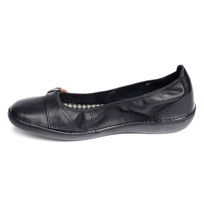 MALINE Noir, Ballerines TBS