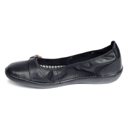 MALINE Noir, Ballerines TBS