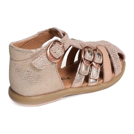 TWIX Rose Clair, Sandales plates & Nu-Pieds Babybotte