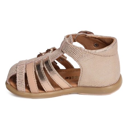 TWIX Rose Clair, Sandales plates & Nu-Pieds Babybotte