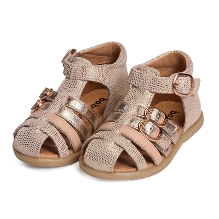 TWIX Rose Clair, Sandales plates & Nu-Pieds Babybotte