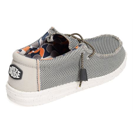 WALLY SOX Gris Bleu, Slip-On HeyDude