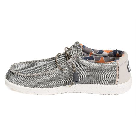 WALLY SOX Gris Bleu, Slip-On HeyDude