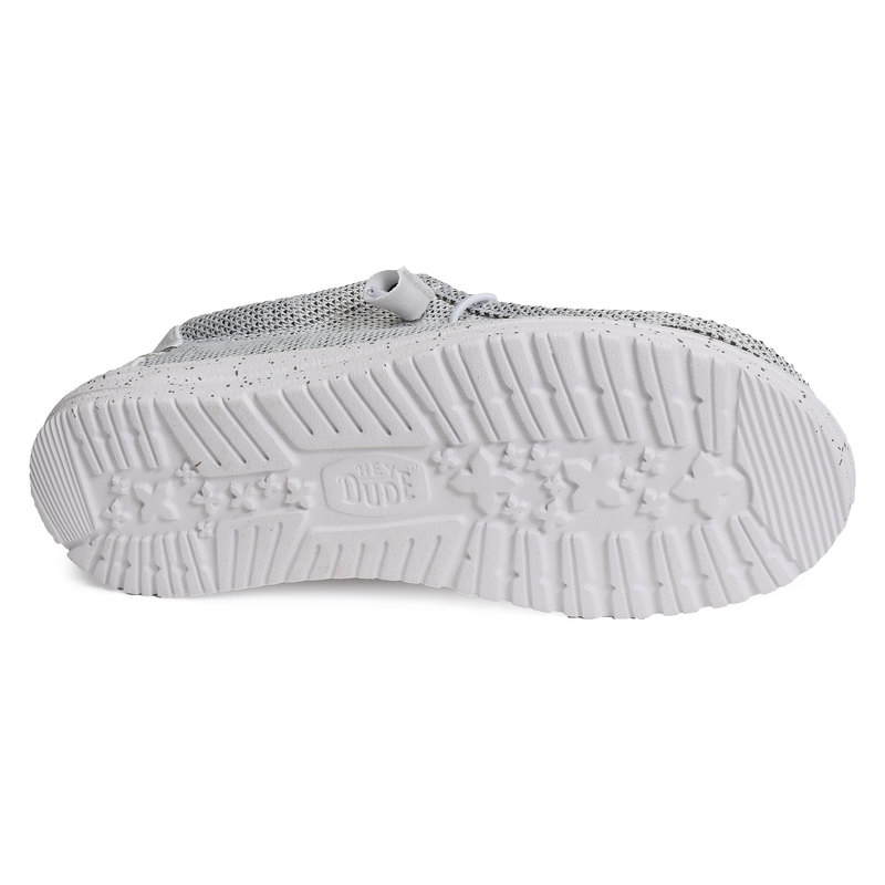 WALLY SOX Blanc, Chaussures basses HeyDude