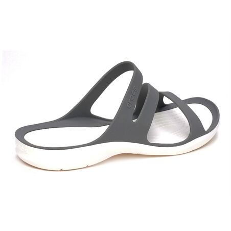 SWIFTWATER SANDAL W Anthracite, Claquettes Crocs