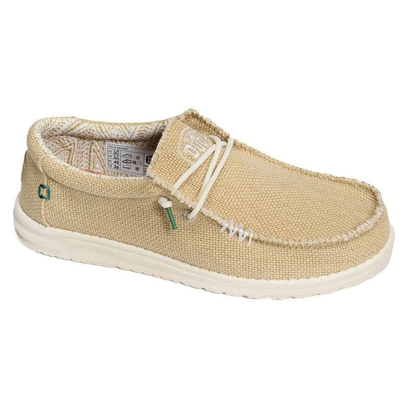 WALLY BRAIDED Sand, Chaussures basses HeyDude