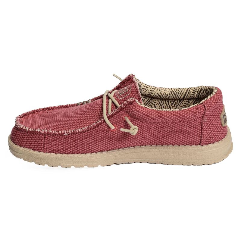 WALLY BRAIDED Rouge, Chaussures basses HeyDude