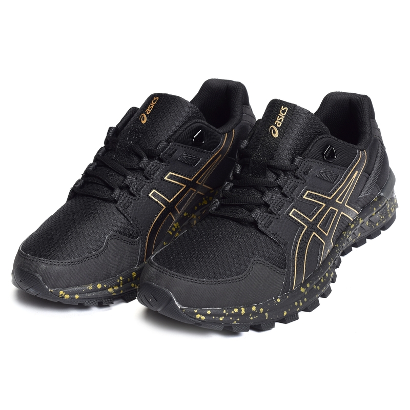 GEL CITREK Noir Or, Baskets running Asics