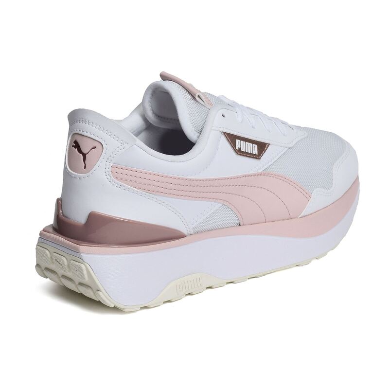 CRUISE RIDER Blanc Rose, Baskets running Puma