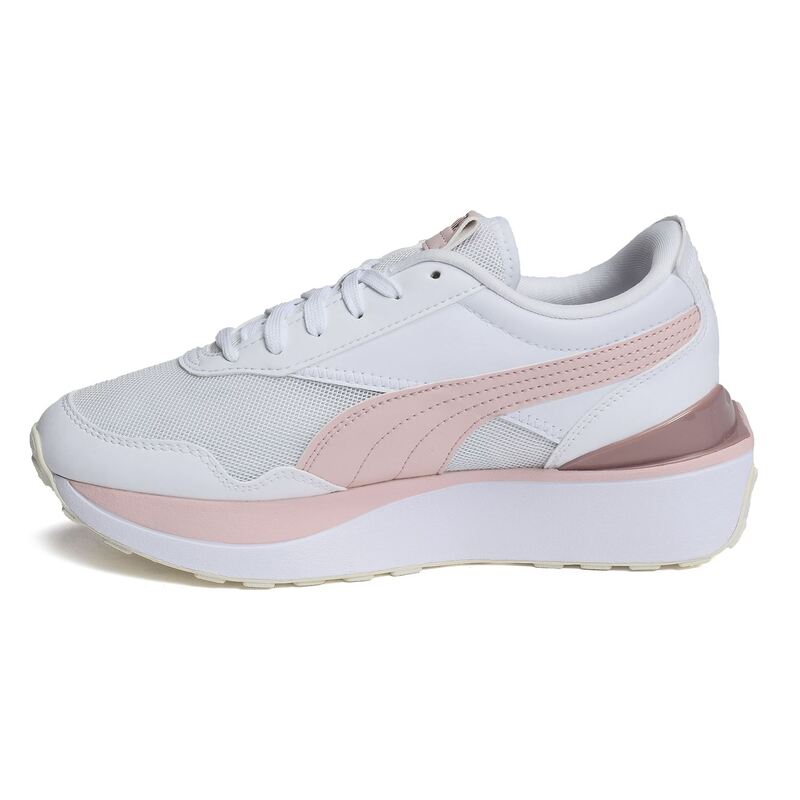 CRUISE RIDER Blanc Rose, Baskets running Puma