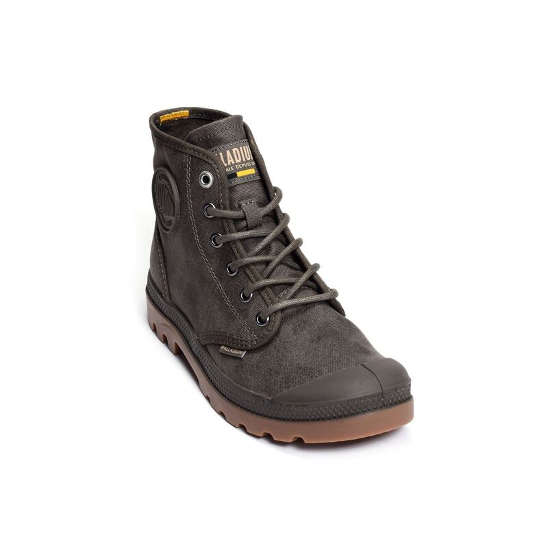 PAMPA HI WAX Marron, Chaussures montantes Palladium