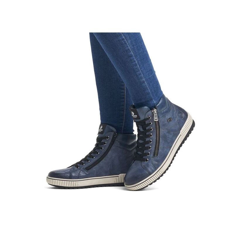 D0772 Bleu, Boots Remonte