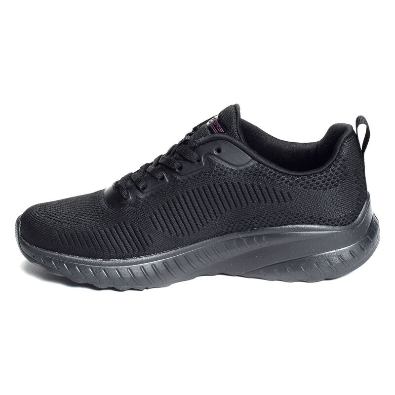 BOBS SQUAD CHAOS Noir, Baskets running Skechers