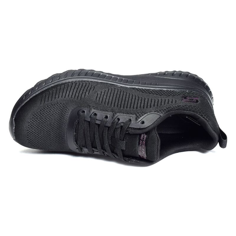 BOBS SQUAD CHAOS Noir, Baskets running Skechers