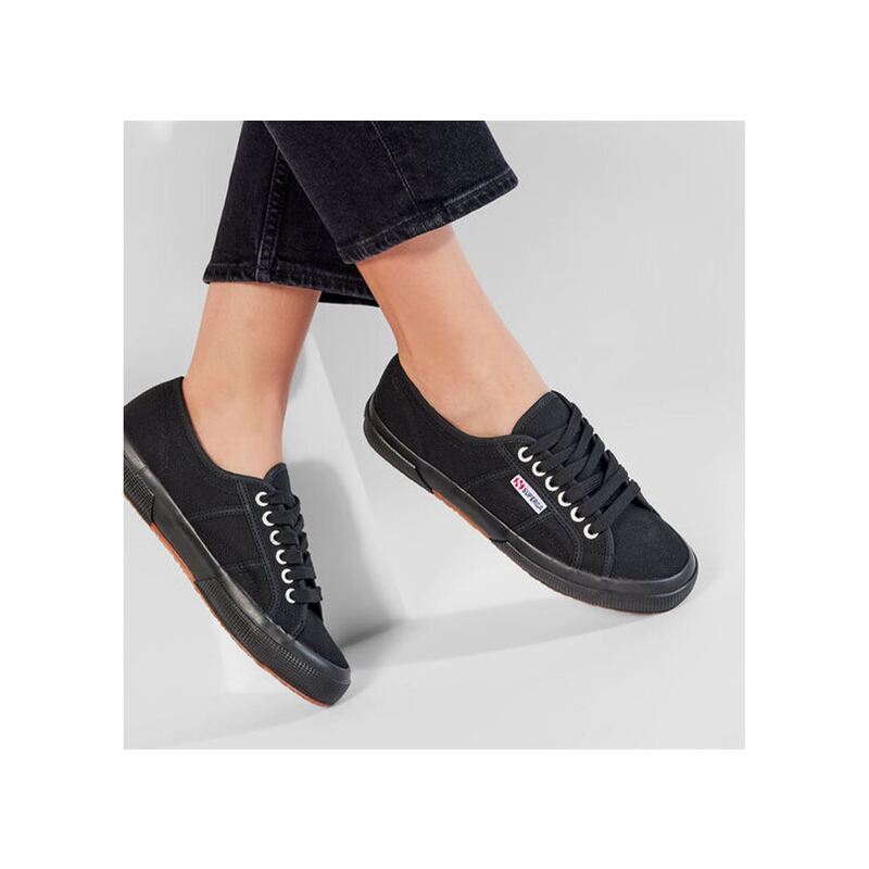 2750 COTU CLASSIC Noir Noir, Chaussures basses Superga