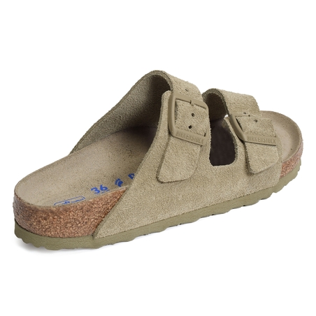 ARIZONA SFB CUIR W Kaki Beige, Mules Birkenstock