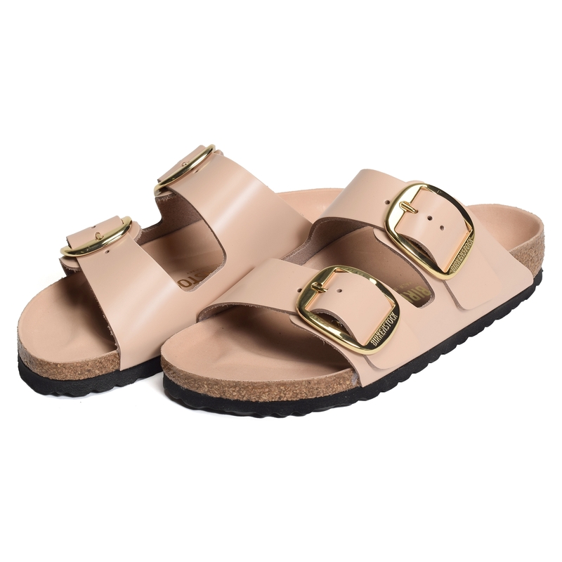 ARIZONA BIG BUCKLE Beige, Mules Birkenstock