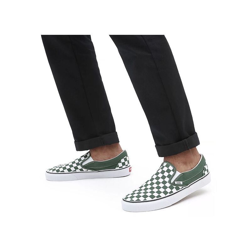 UA CLASSIC SLIPON Vert, Slip-On Vans