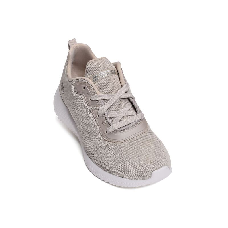 BOBS SQUAD TOUGH TALK Beige, Baskets running Skechers