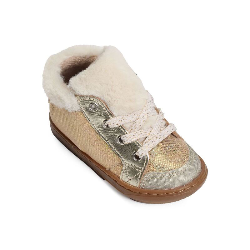 BOUBA ZIP HAIR Platine, Chaussures à Lacets Shoopom