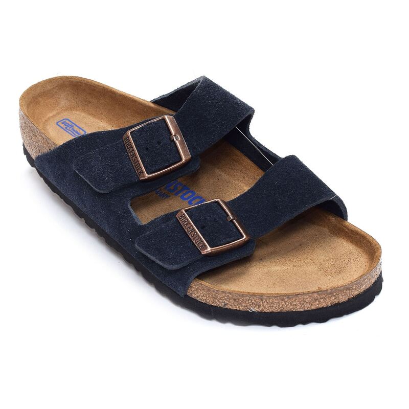 ARIZONA SFB CUIR Marine, Mules Birkenstock