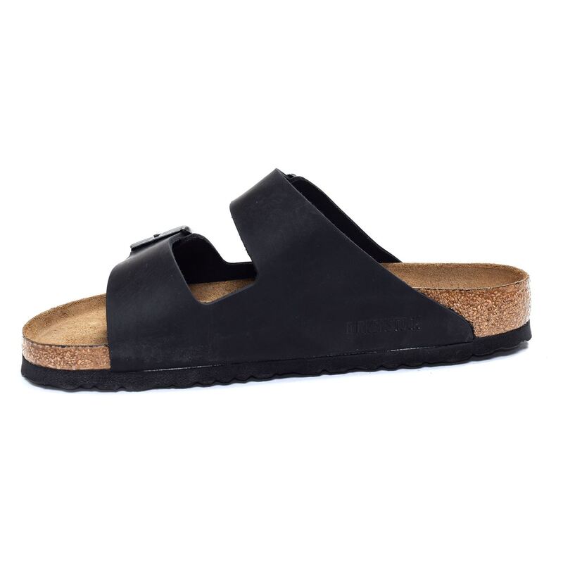 ARIZONA SFB CUIR Noir, Mules Birkenstock