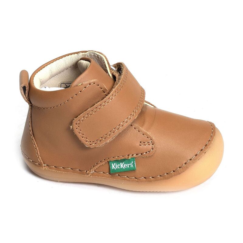 SABIO BOY Camel, Chaussures à Scratch Kickers