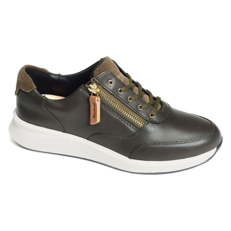 UN RIO ZIP Kaki, Sneakers basses Clarks