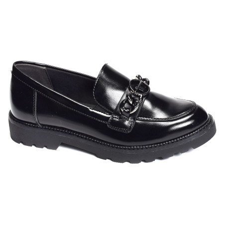 24605 Noir, Mocassins Tamaris