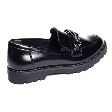 24605 Noir, Mocassins Tamaris