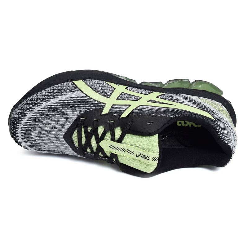 GEL QUANTUM 180 Gris Vert, Baskets running Asics