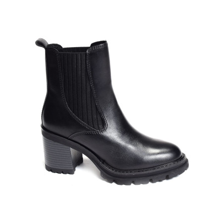 25828 Noir, Chelsea boots Marco Tozzi