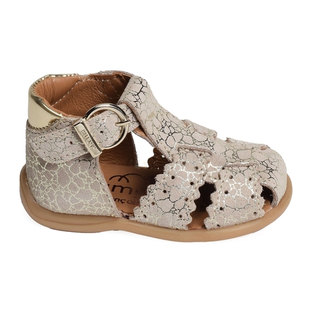 DANUBE Beige Or, Sandales plates & Nu-Pieds Bellamy