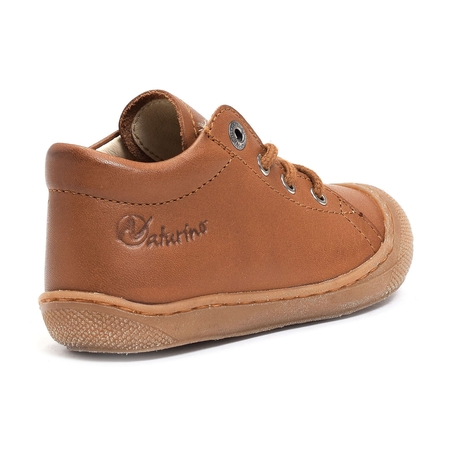 COCOON BOY CLASSIC Cognac, Chaussures à Lacets Naturino