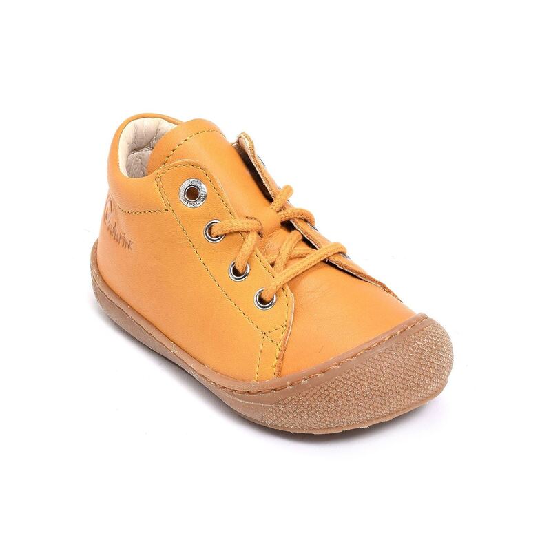 COCOON BOY CLASSIC Moutarde, Chaussures à Lacets Naturino