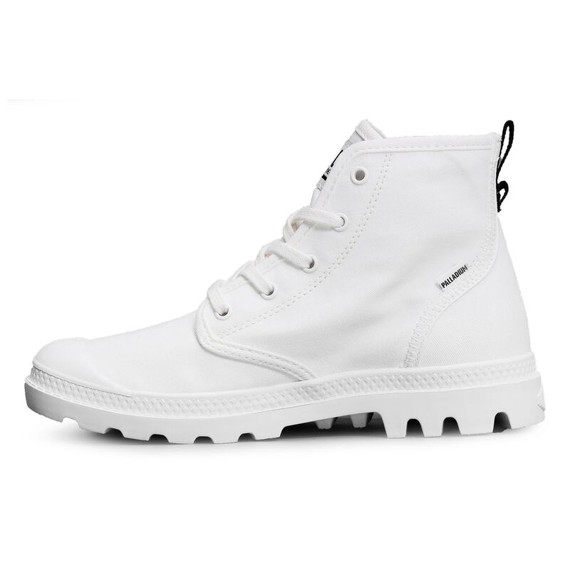 PAMPA HI TWILL Blanc, Chaussures montantes Palladium