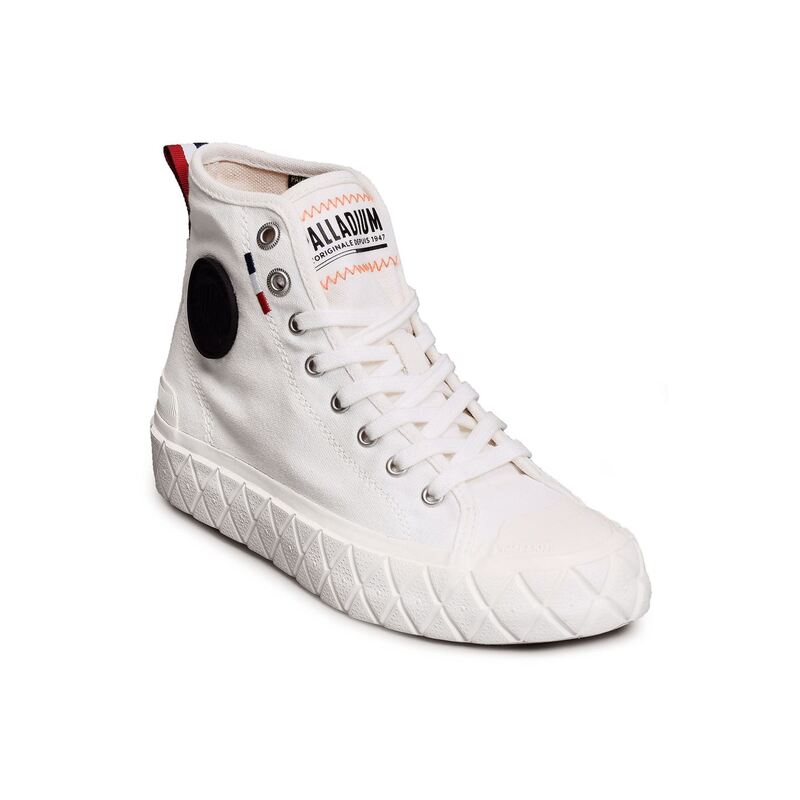 PALLA  ACE CVS MID Blanc, Chaussures montantes Palladium