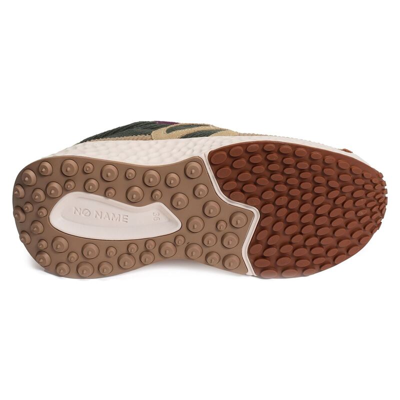 CARTER RUNNER Kaki Marron, Baskets running No Name