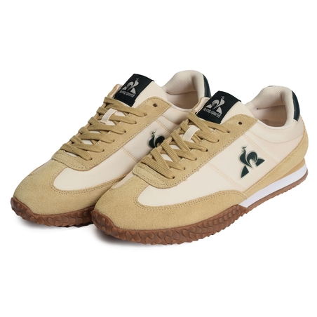 VELOCE Beige Kaki, Baskets running Le Coq Sportif