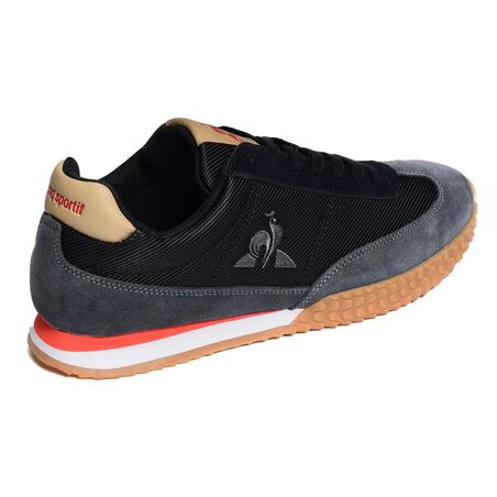 VELOCE Noir Gris, Baskets running Le Coq Sportif