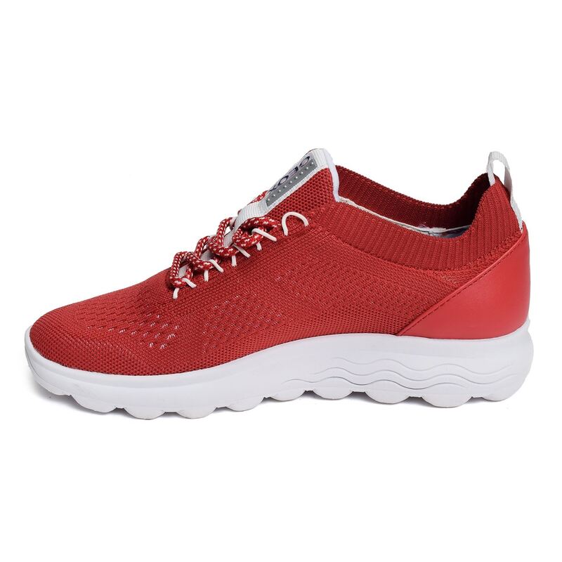 D SPHERICA A Rouge, Baskets running Geox