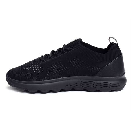 U SPHERICA A Noir, Baskets running Geox