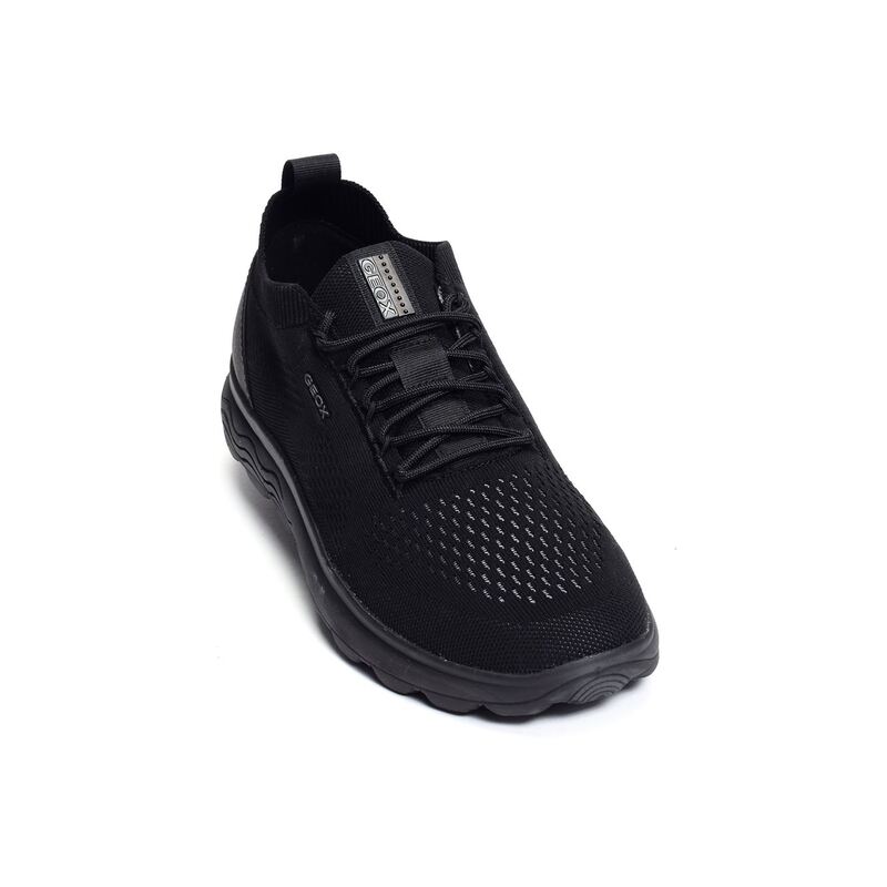 U SPHERICA A Noir, Baskets running Geox