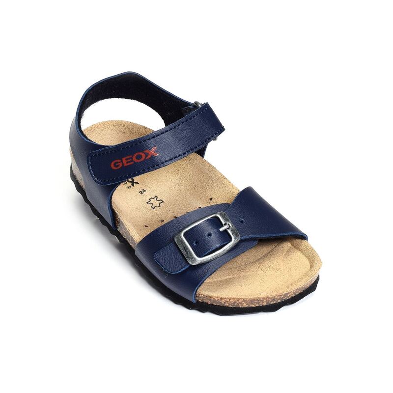 J GHITA BB Bleu, Sandales plates & Nu-Pieds Geox