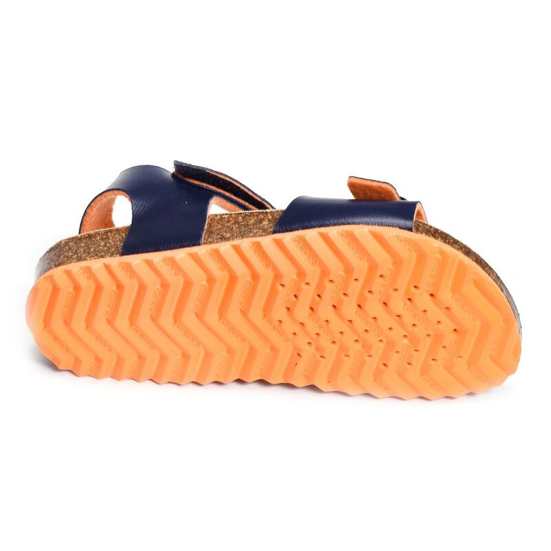 J GHITA BB Marine Orange, Sandales plates & Nu-Pieds Geox