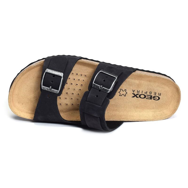 U SANDAL GHITA B Noir, Mules Geox