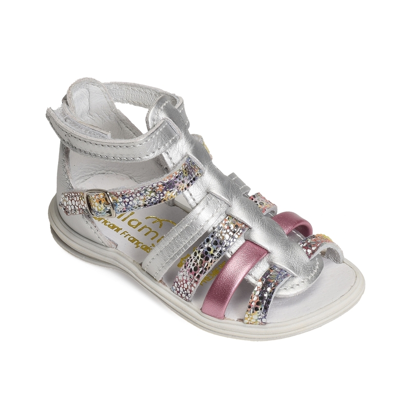 PLAGE Blanc Multicolore, Sandales plates & Nu-Pieds Bellamy